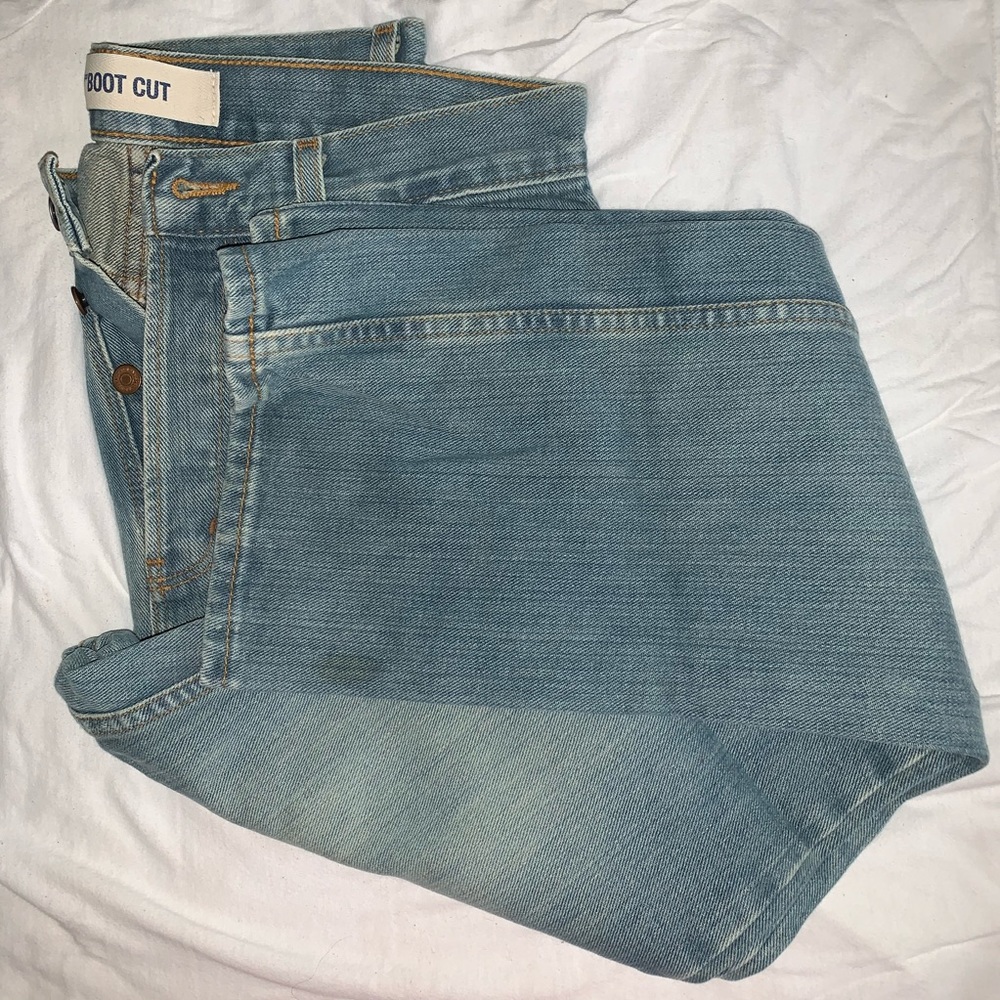 GAP- Button Fly Boot Cut Jeans